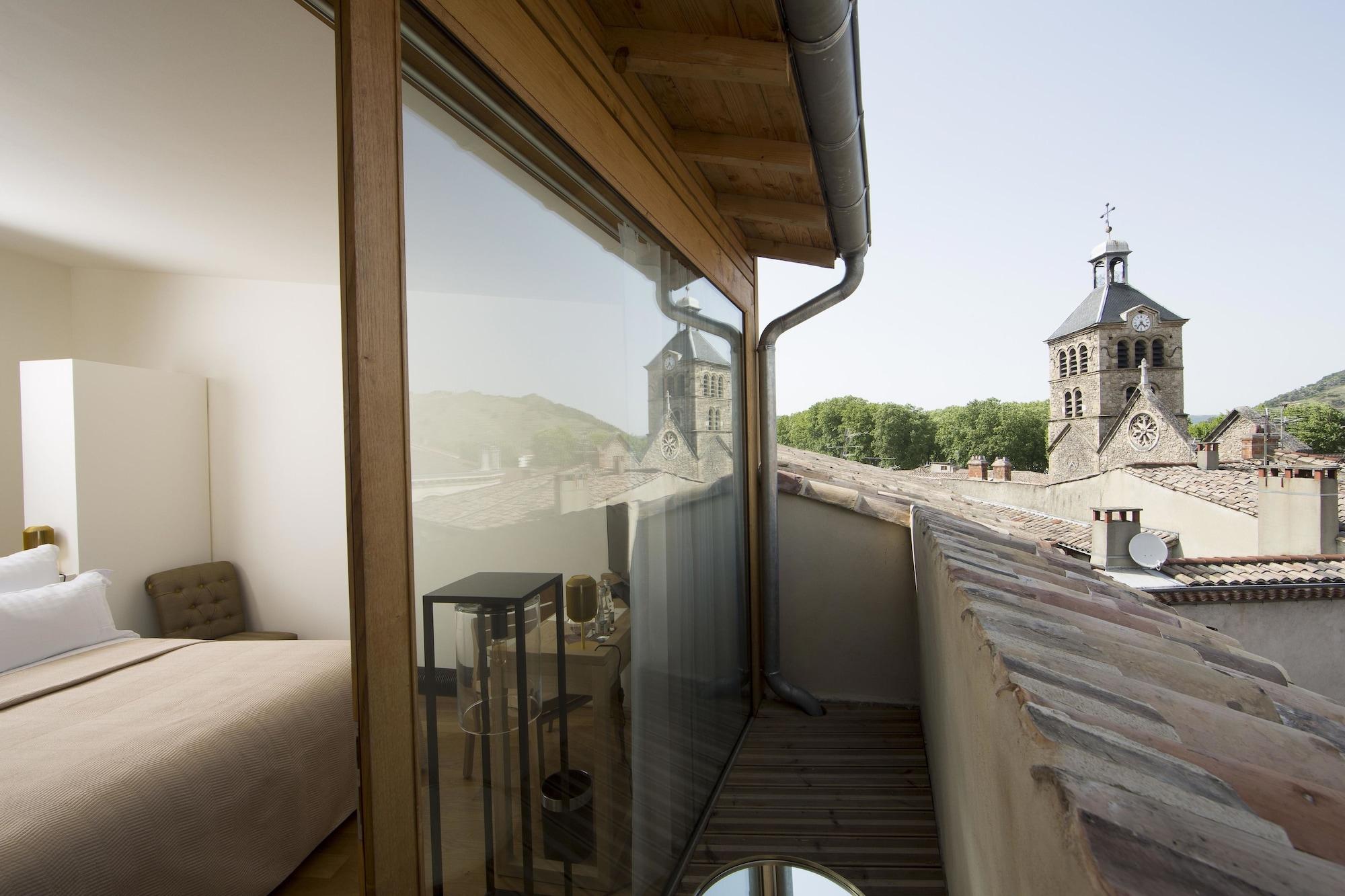 Hotel De La Villeon Tournon-sur-Rhone Buitenkant foto