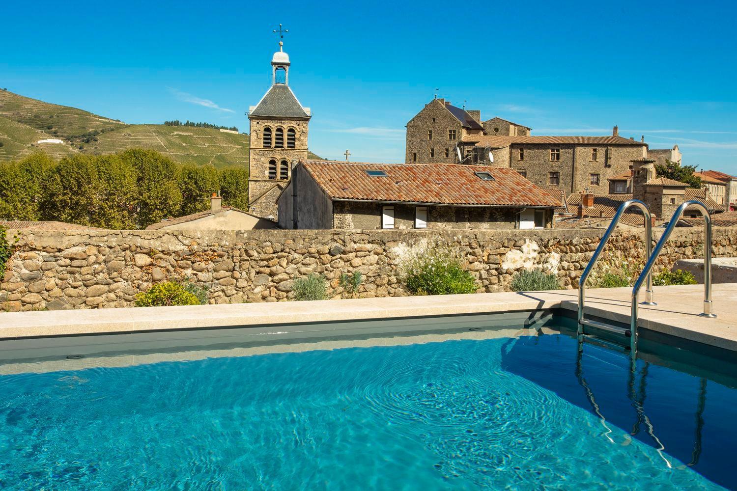 Hotel De La Villeon Tournon-sur-Rhone Buitenkant foto